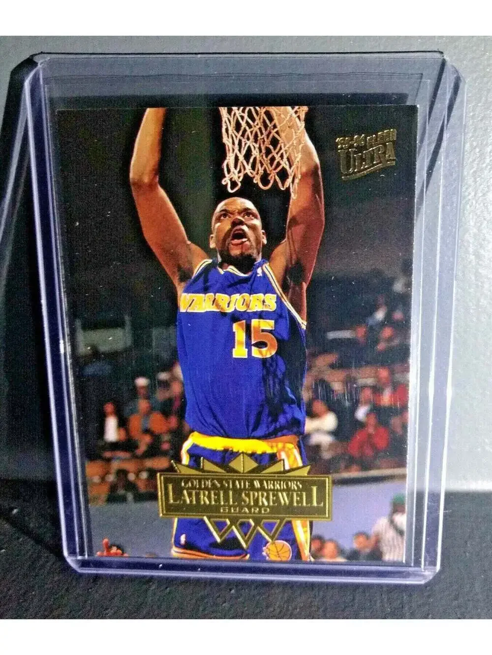 1995-96 Latrell Sprewell Fleer Ultra #64 Basketball Card